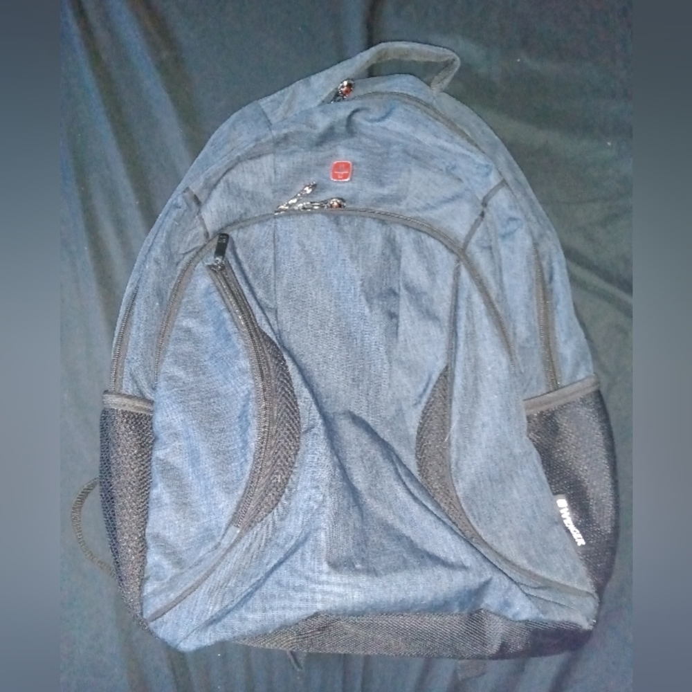 Blue & Black Laptop Backpack